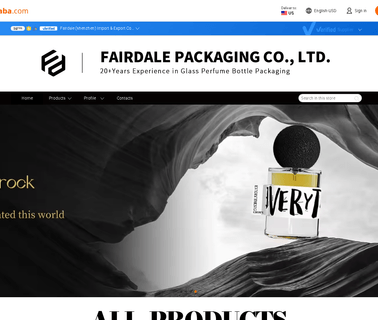 Fairdale Shenzhen glass perfume sprayer bottle