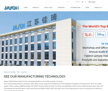 Jiangsu Jayqi Microfiber Textile chain cleaner
