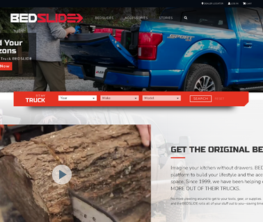 Bedslide cargo boxes