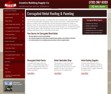 Creative Building Supply & Sheet full perforated
