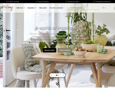 Lightmakers B.V. Light & Living lighting lampshades
