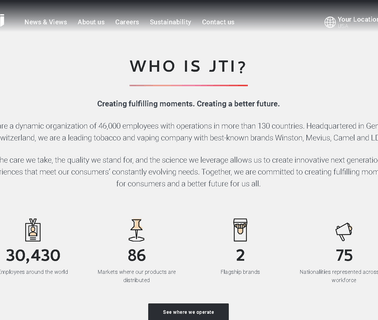 Jt International Usa cigarettes mods
