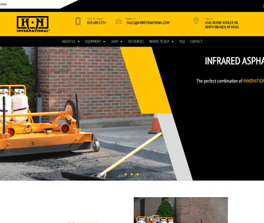 Km International reclaimers recyclers asphalt
