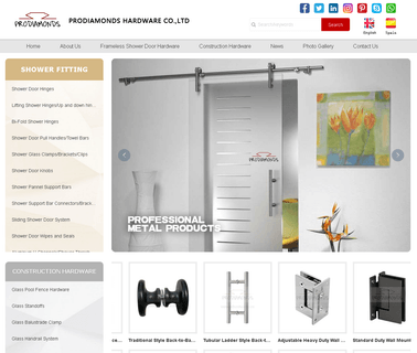 Prodiamonds Hardware fencing spigot