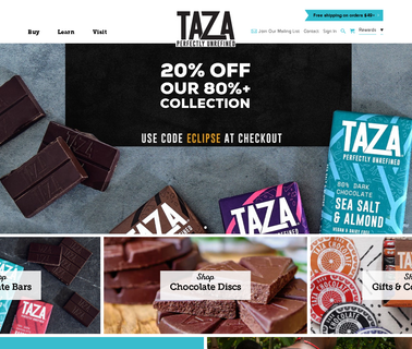 Taza Chocolate: Profile ground chocolate