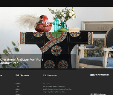 Ningbo Tianyuan Mingqing Furniture cabinets red