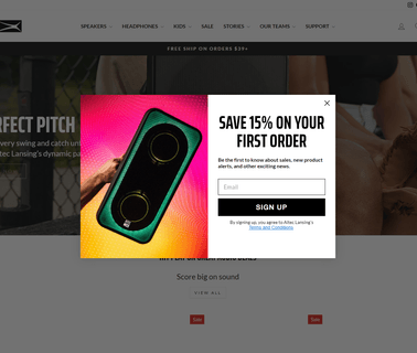Altec Lansing hotography