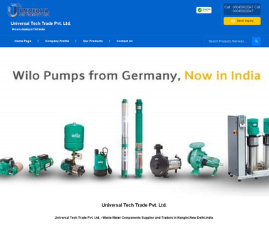 Universal Tech Trade horizontal pump high pressure pumps