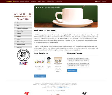 Yukawa Enterprise coffee maker coffee grinder