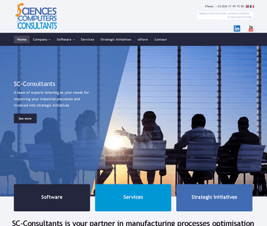 Sciences Computers Consultants characteristics