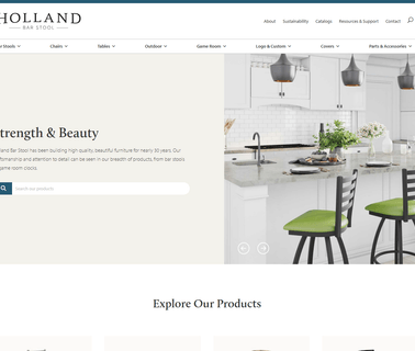 Holland Bar Stool Co bathroom tables