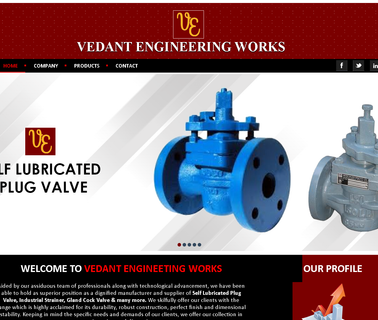 Vedant Engineering Works steel casting flange