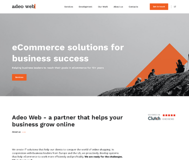 Home - Adeo Web build small