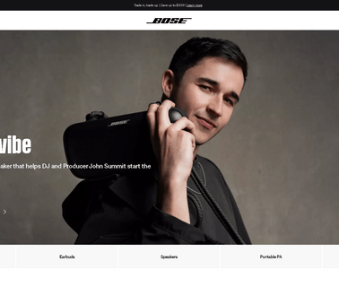 Bose Better Sound Through Research sound audio car