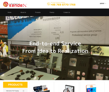 Dongguan Kendex Holding advertising acrylic display