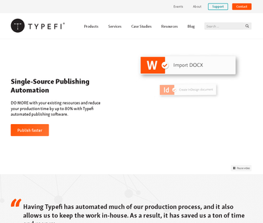 Typefi Systems textbooks school