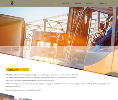 Tye Hin Machinery kubota tractor