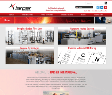 Harper International Corporation tunnel conveyor