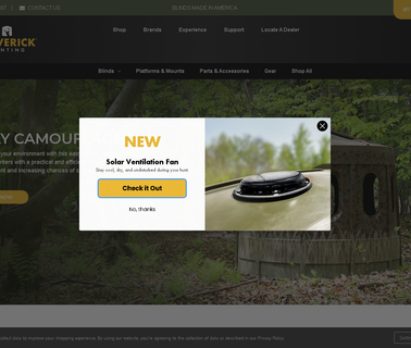 Maverick Blinds hunting blinds