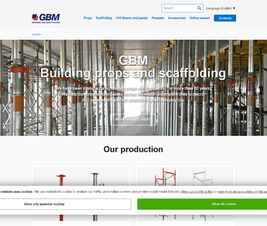 G.B.M. Building Equipments Srl prop shoring