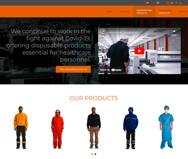 Geotex S.R.L. firefighting turnout
