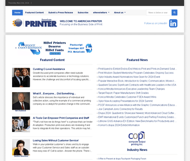 American Printer digital art printer