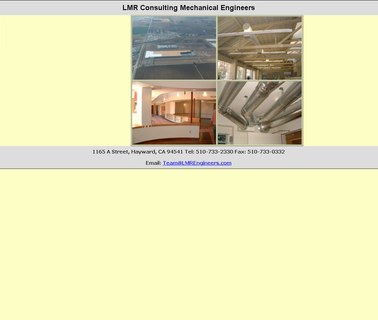 Lmr Consulting Mechanical Engineers first mechanical