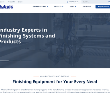 Dubois Equipment Company woodworking
