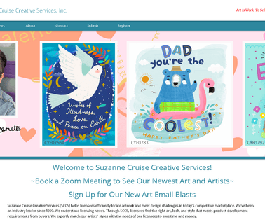 Suzanne Cruise Creative Services art styles
