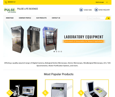 Pulse Life Science stereo microscope digital camera