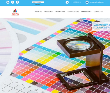 Zinks Colors & Technology gravure printing lamination inks