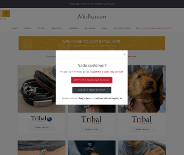 Midhaven Ltd - Home Page jewellers