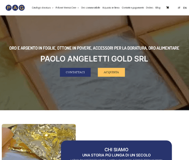 Paolo Angeletti Gold S.R.L. metallic gold