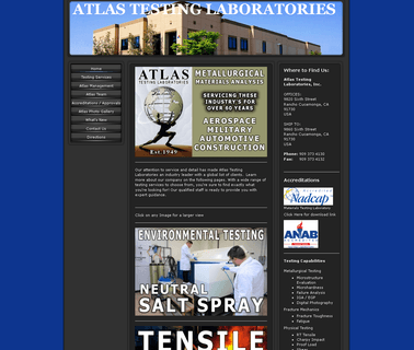 Atlas Testing Laboratories Inc. atlas metal