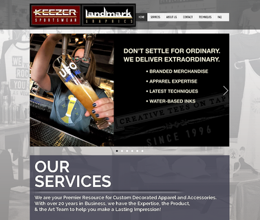 Landmark Graphics / Keezer Sportswear markets bags