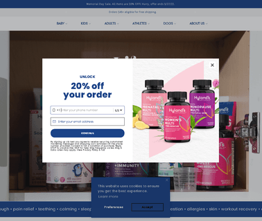 Hylands Homeopathic boiron homeopathic