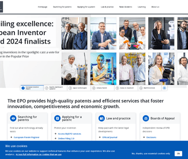 European Patent Office careers information