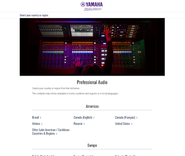 Yamaha Commercial Audio yamaha and