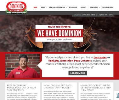 Dominion Pest Control Distributors exterminating