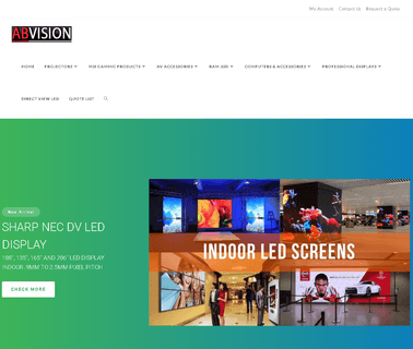 Al Barsha Vision Electronics cabinet vision