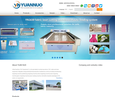 Jinan Yuannuo Cnc Equipment glass engraving cnc router