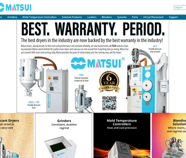 Matsui America efficiency plastic