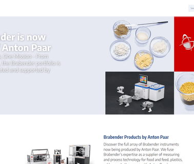 C.W. Brabender Instruments liquid solids