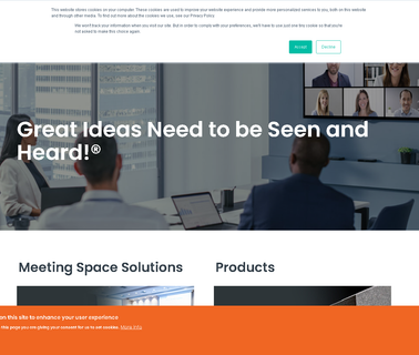Clearone Professional A desktop presentation