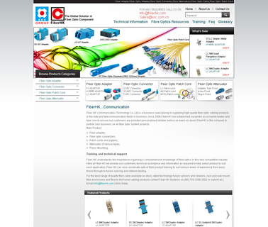 Shenzhen Fiberhk Communication Technology attenuator