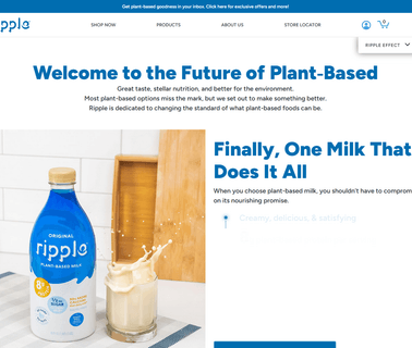 Ripple Foods Pbc wholesale nutritious