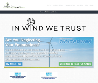 Wind Secure focusing data