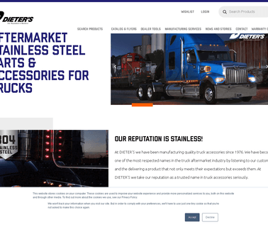Dieters Stainless Steel Truck Accessories stainless trucks