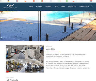 Shenzhen Launch fencing handrail