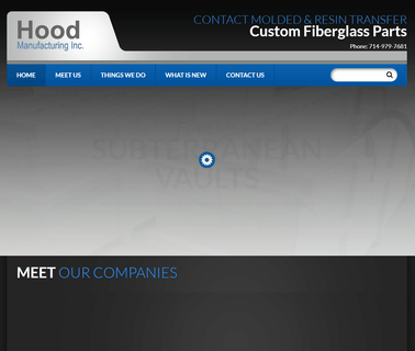 Hood Manufacturing - Custom Fiberglass Parts molding manufacturing